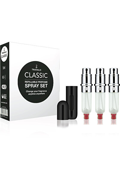 Travalo Класик HD SET U 3 x 5 ml Черен