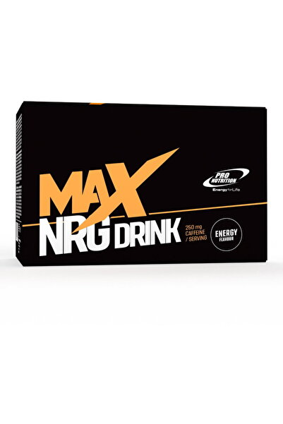 Pro Nutrition Pre-workout antrenament, Max NRG Drink