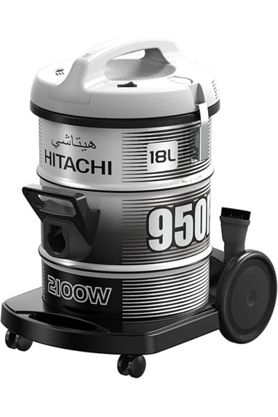 HITACHI مكنسة كهربائية باريول 18 لتر 2100 واط رمادي CV-950HPG