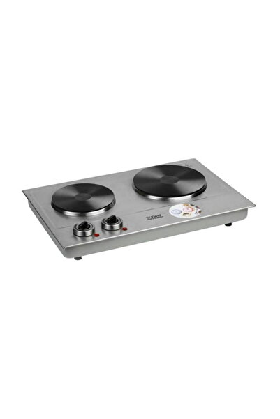 X PER Xper Electric Stove Double Heating Plate, 2500W, Steel – XPHP-801-20