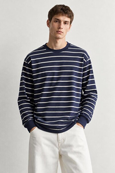 ALEXANDERGARDI Çizgili Uzun Kollu Sweatshirt