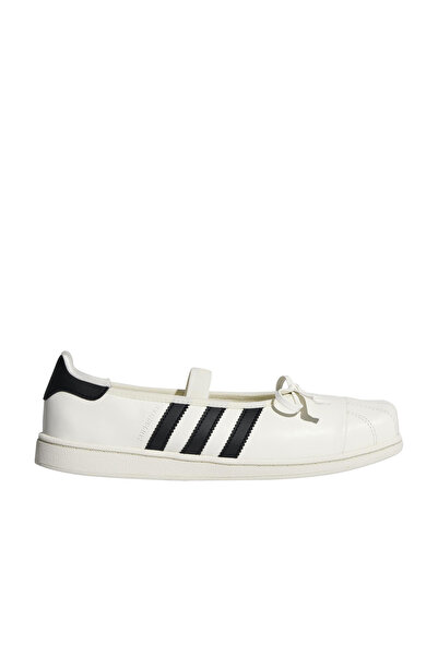 adidas Jennie Superstar SQ Kadın Beyaz Babet Ayakkabı (LB3786)