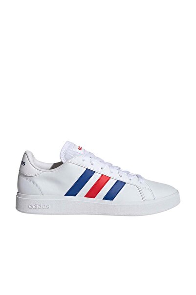 adidas Grand Court Base 2.0 Erkek Beyaz Spor Ayakkabı (GW9252)
