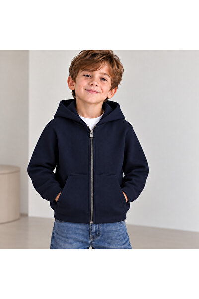Birdirbir Unisex Çocuk Fermuarlı Hırka
