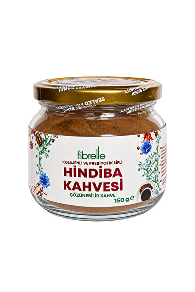 Fibrelle Kolajenli ve Prebiyotik Lifli Hindiba Kahvesi 150 g Kavanoz