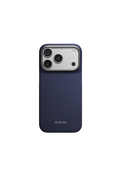 PITAKA Θήκη Edge PTK Weaving MagSafe Αραμιδίου για iPhone 18/17 Pro Max, Μπλε...