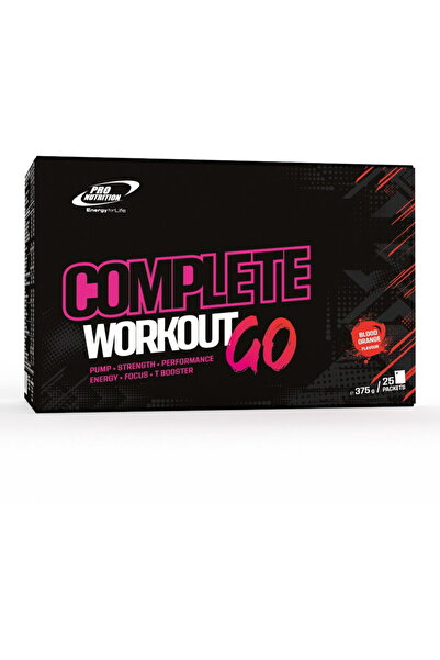 Pro Nutrition Complete Workout GO-Blood orange-Cutie-25 plicuri x 15g