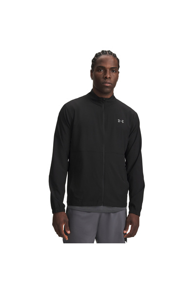 Under Armour Velociti Track Erkek Siyah Dik Yaka Ceket