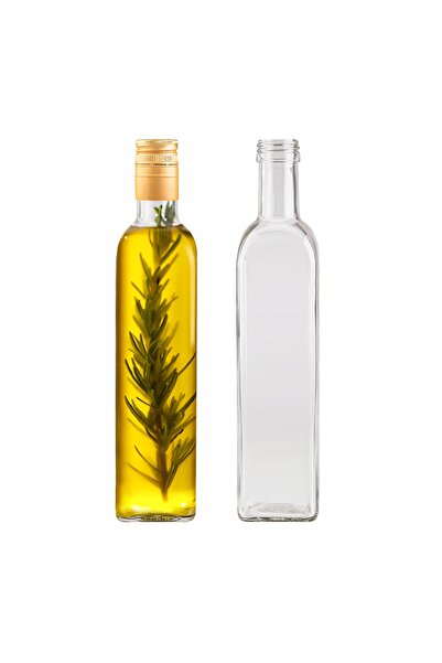 SuperButelki Set Sticla Cu Capac, Sticla, 500 ml, Productie De Inalta Calitat...