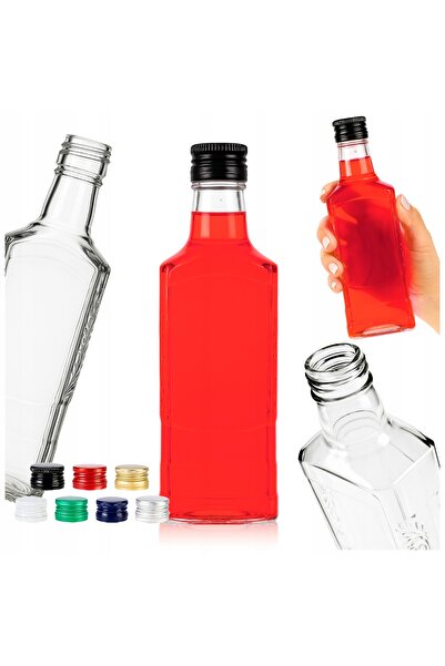 SuperButelki Sticla, Moscova, 250 ml, 20.5 x 5 cm, ideala pentru Bauturi Alco...