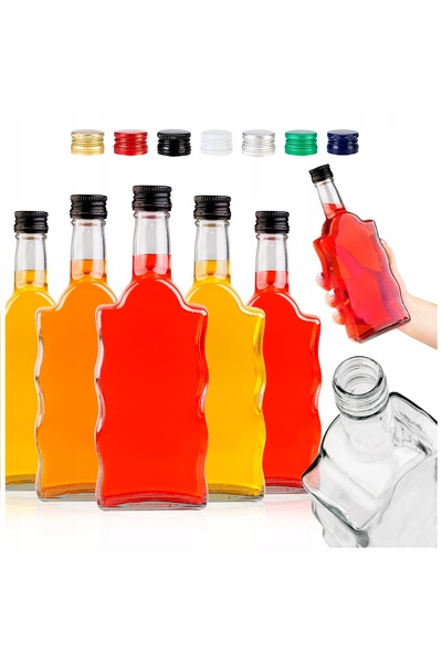SuperButelki Sticla, Val, 500 ml, 30 x 14.5 cm, ideala pentru Bauturi Alcooli...