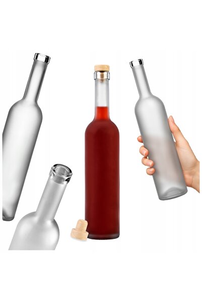 SuperButelki Set de Sticle, Futura, 500 ml, 30 x 6.5 cm, ideal pentru Bauturi...