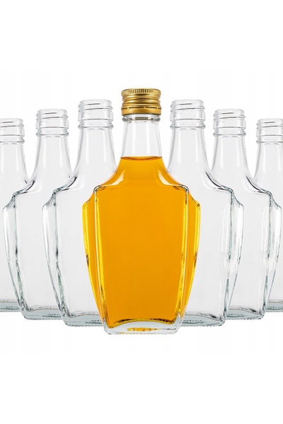 SuperButelki Set 50 Sticle, Bonaparte, 250 ml, Cu Capac Auriu, Reutilizabile,...