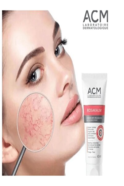 ACM Rosakalm Kızarıklık Karşıtı Krem 40 Kızaran Ciltler İçin Yatıştırıcı, Sak...