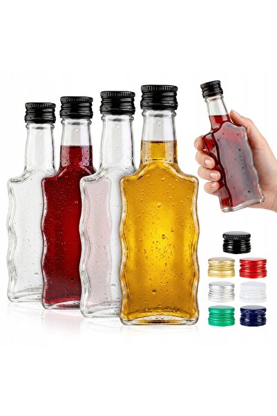 SuperButelki Sticla, Val, 200 ml, 22.5 x 12 cm, ideala pentru Bauturi Alcooli...