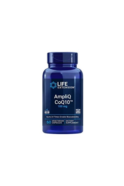 Life Extension AmpliQ CoQ10 100mg 60 φυτικές κάψουλες