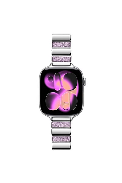 Alstrap Apple Watch 12-11-10(46mm) 9 8 7 (45mm) 6 5 4 SE(44mm) Uyumlu Sim Det...