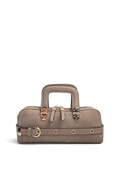 Silver Polo C.Vizon - C.Vizon Suede Women's Handbag Sp1258