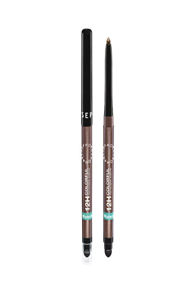 SEPHORA COLLECTION قلم عيون ملون يدوم 12 ساعة - مقاوم للماء وقابل للسحب