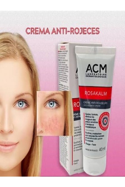 ACM Rosakalm Kızarıklık Karşıtı Krem 40 Kızaran Ciltler İçin Yatıştırıcı, Sak...
