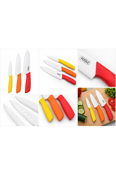 OEM Set de 3 cuțite ceramice 20 cm, 24 cm, 27 cm