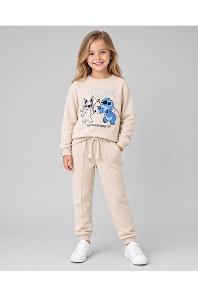 Kids Club STITCH&ANGEL ŠTAMPANI SET ZA DEVOJČICE