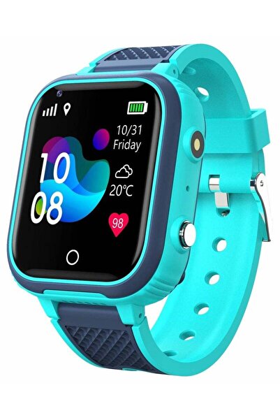 wdede 4G Smart Watch Kids GPS WIFI Video Call SOS IP67 Waterproof Child Smart...