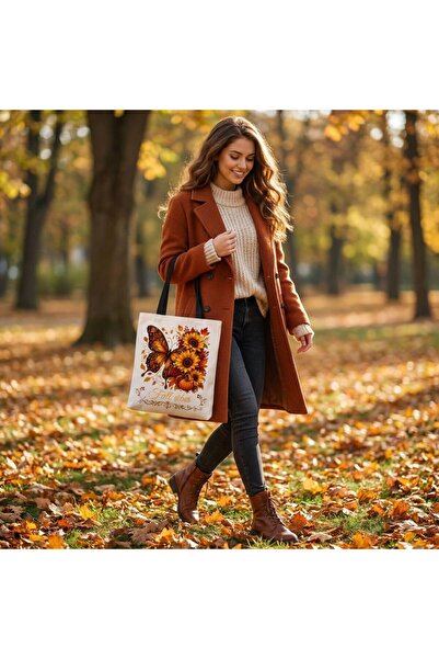 OEM Tote bag with the vibe and colors of autumn, with Printed – RAZADE