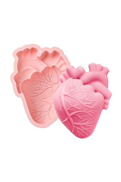 Generic Brand Matrițe realiste 3D din silicon în formă de inimă, Matrițe de c...