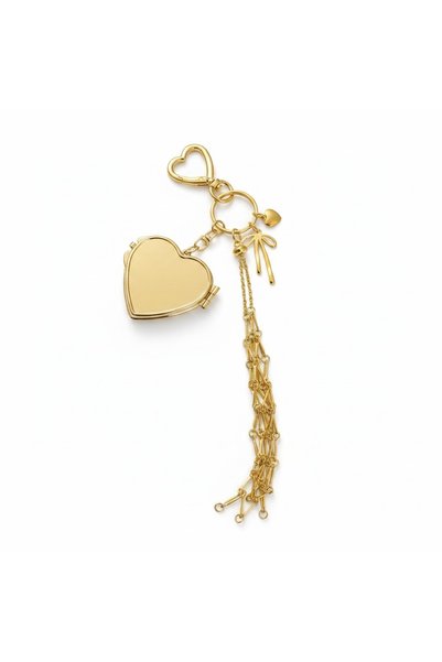 SEM AKSESUAR Lipstick Hanging Mirror Bag Charm