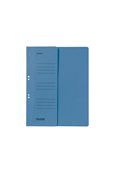 Falken Dosar din carton colorat, cu capse de 1/2 inch, A4, 250 g/m², albastru.