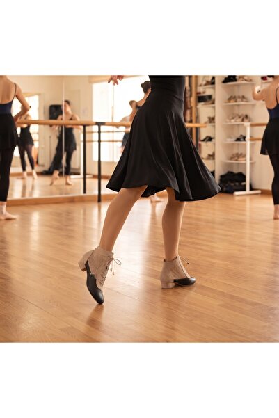 bitangosu "Noble Touch" Leather Combination Lace-Up Dance Shoes for Tango Sal...