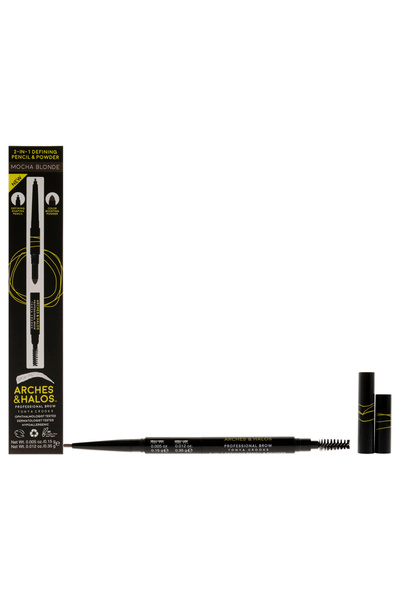 Generic Brand 2-in-1 Defining Eyebrow Pencil and Powder - Mocha Blonde by Arc...