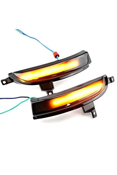 Xentech Light Set of 2 dynamic/progressive LED mirror signal lamps Renault Ko...