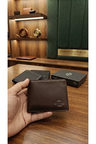 GENCER LEATHER HAKİKİ İNCE DERİ CÜZDAN