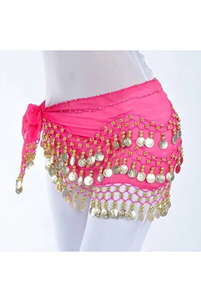 Funny Party Shop Sequin shawl, dark pink, universal size