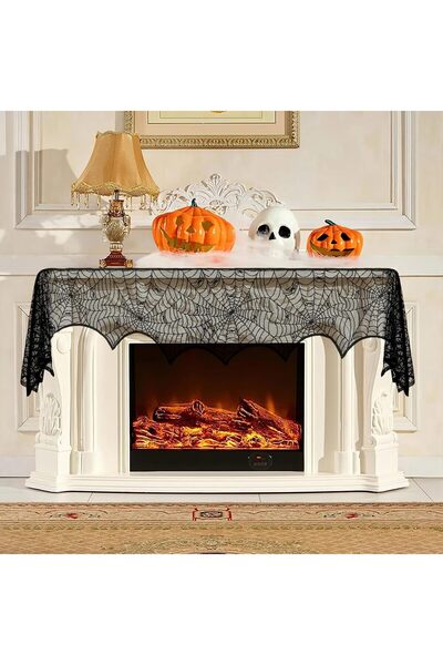Generic Brand Eșarfă decorativă de Halloween pentru șemineu, Traversă de masă...