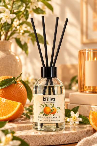 La Diva Çubuklu Oda Kokusu - Orange Sparkle