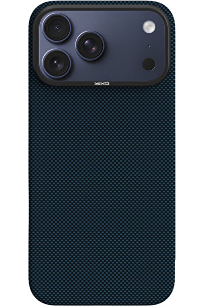 YAXO Husă ultra subțire din fibră de aramidă pentru Apple iPhone 17 Pro Albas...