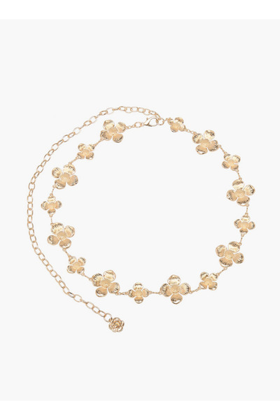 FAV Metal Jewellery Belt with Lobster Hook Closure