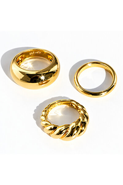 Ervalina Basic Ring Set of 3