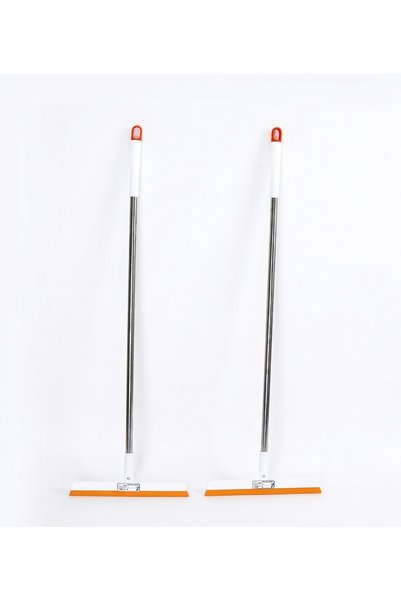 Generic 2 Piece Floor Squeegee Broom Set (99x31cm) - Multi-Surface Water & Ha...