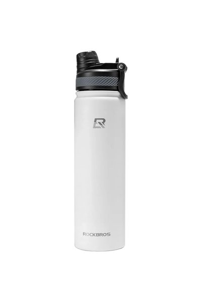 ROCKBROS 35210029006 bicycle thermal bottle for drinks 620 ml - white