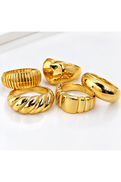 Ervalina 5-Piece Basic Ring and Joint Ring Set