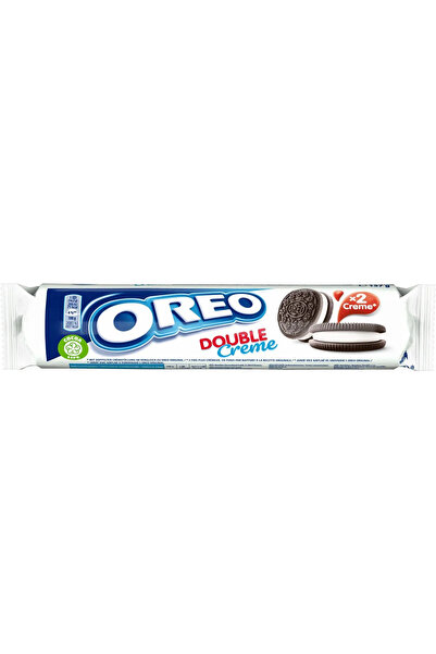 Oreo Biscuiți cu cremă aromată cu cacao și vanilie, Double Cream, 157 g