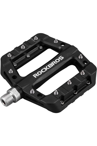 ROCKBROS 2017-12CBK Nylon Bicycle Pedal Set - Black