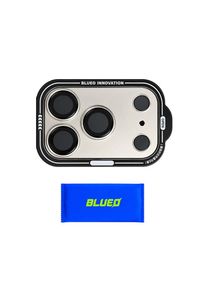 BLUEO iPhone 18 Pro Max Compatible Full Coverage Camera Module and Lens Prote...