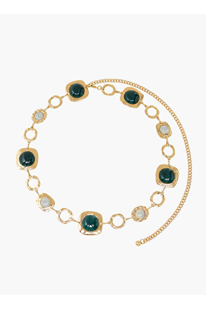 FAV Metal Jewellery Belt with Lobster Clasp Closure