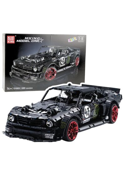 LEAN Set de construcție Mașină sport Mustang Hoonicorn V2 3201 piese.