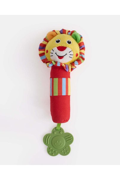 REDTAG Multicolour Squeaker Toy With Teether